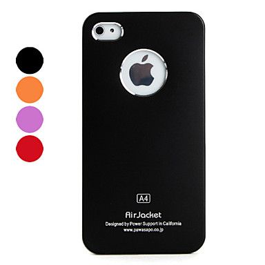 Case Pele PU para iPhone 4 (cores sortidas)