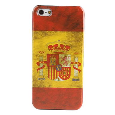 Retro Case Style Padrão bandeira espanhola du...