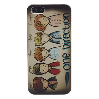 Case Dura para iPhone 5 - Menino Cartoon