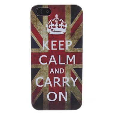 Case Dura para iPhone 5 - Bandeira Britânica ...