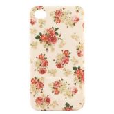 Case Floral para iPhone 4