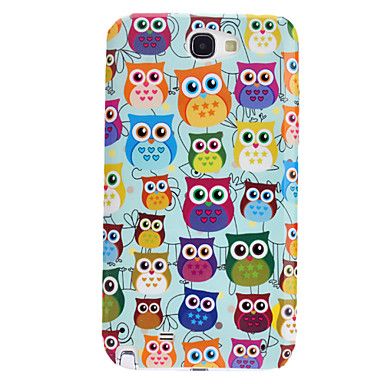 Adorável Coruja Padrão Hard Case para Samsung...